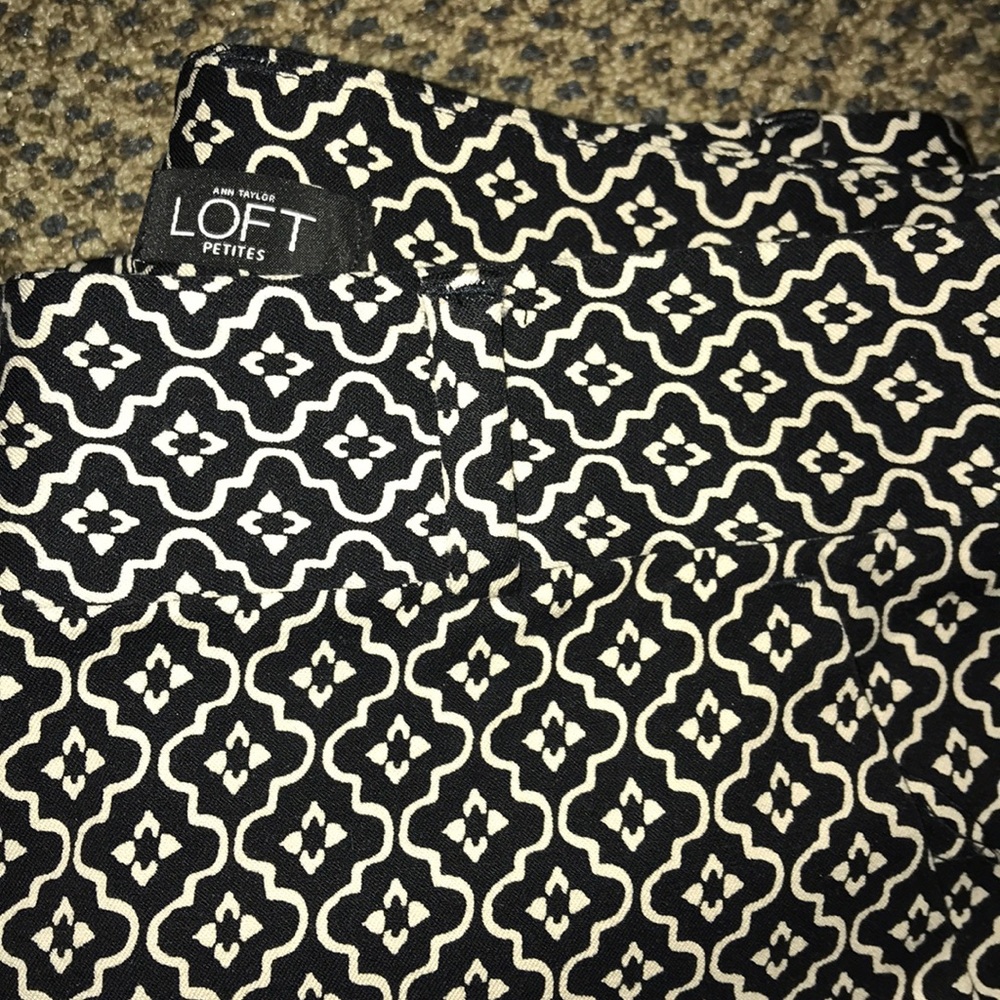 LOFT pattern pants - Picture 2 of 3